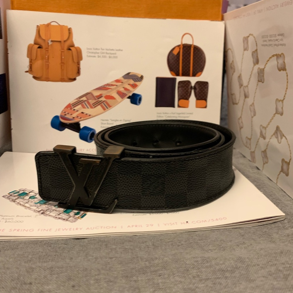 COPY - Louis Vuitton Damier LV Initial